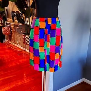 Vintage Cache skirt sz 40 sz 8 in us